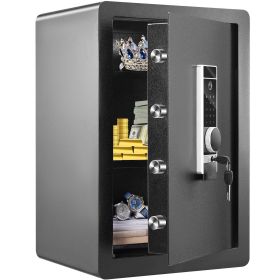 VEVOR Safe 2.2 Cubic Feet Home Safe Steel for Cash Gold 15.75x13x23.6 inch