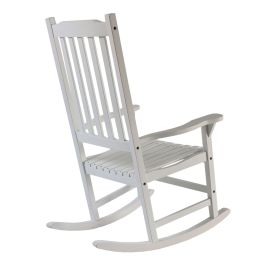 Porch Garden Rocking Chairs White (Option: as picture)