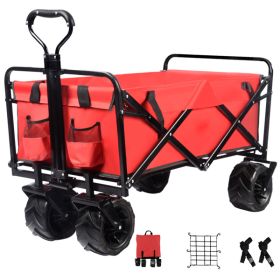 Foldable Heavy-duty ATV (Color: Red)