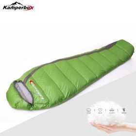 Kamperbox Down Sleeping Bag Ultralight Sleeping Bag Winter Sleeping Bag Camping Equipment Lightweight Sleeping Bag Camping (Option: Cozy300)